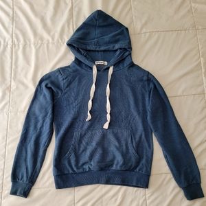 Women's blue hoodie sweatshirt size small